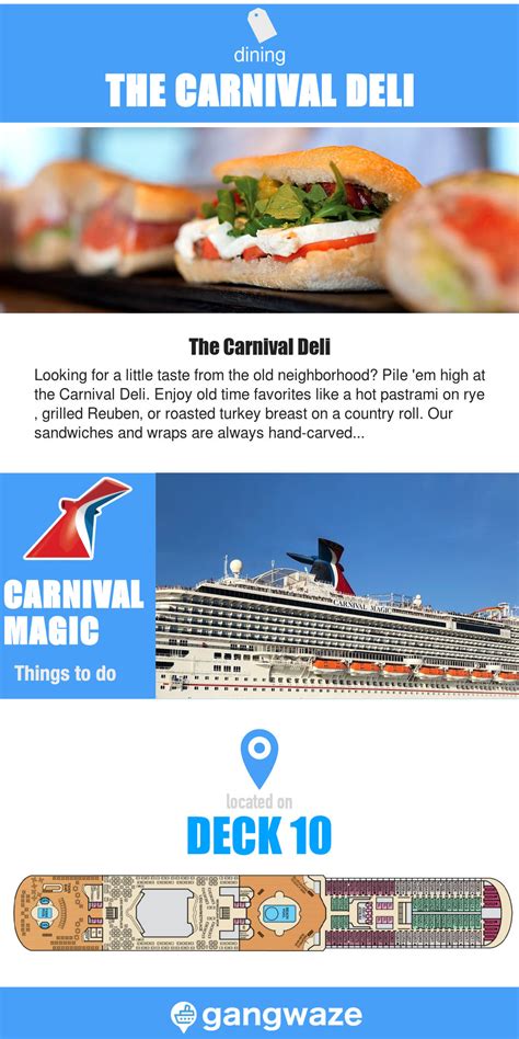 Carnival Magic's Eateries: Where Flavor and Fun Collide